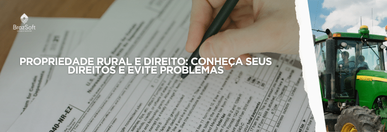 Imagem de um produtor lendo sobre os direitos que tem como produtor rural